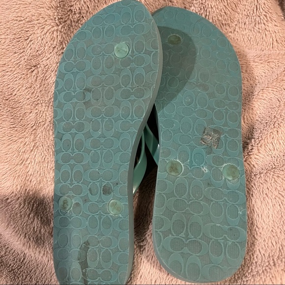 Coach Allison Teal Sandal - Picture 3 of 4